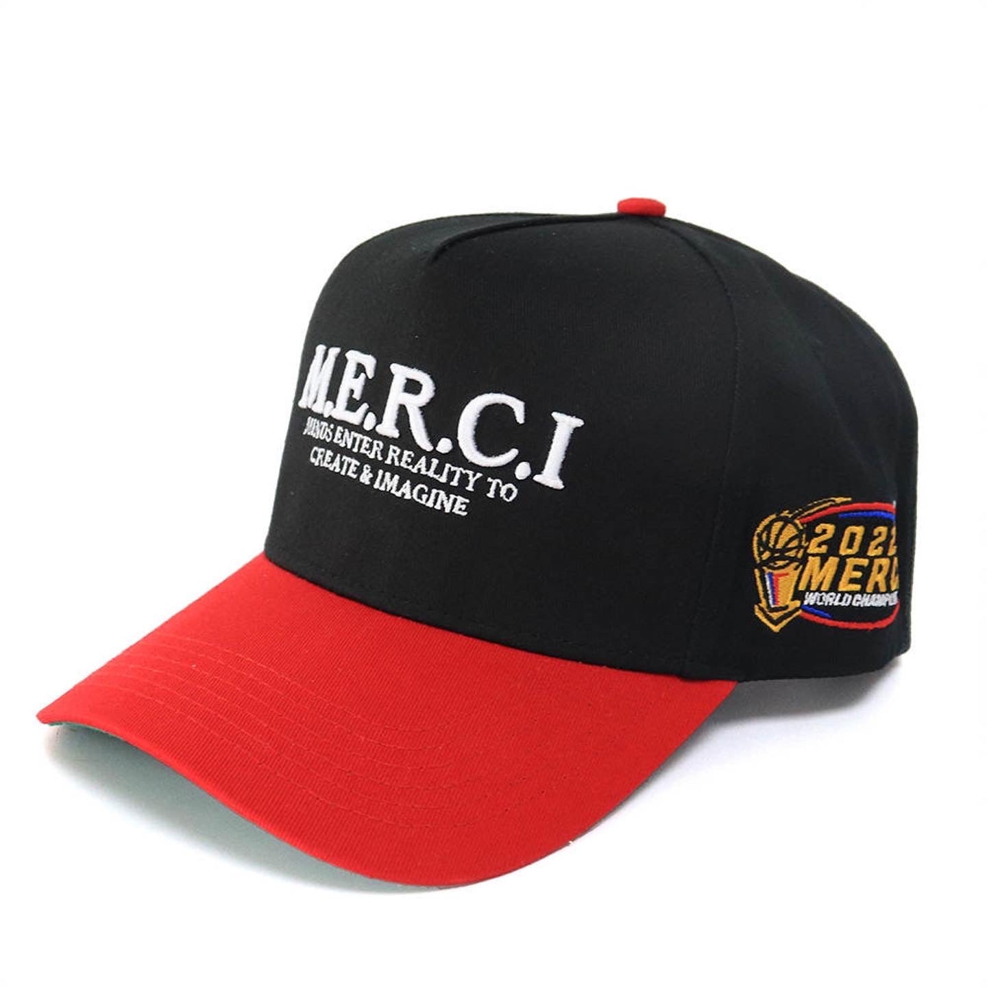 Merci Varsity Red Snapback - Merci Garments