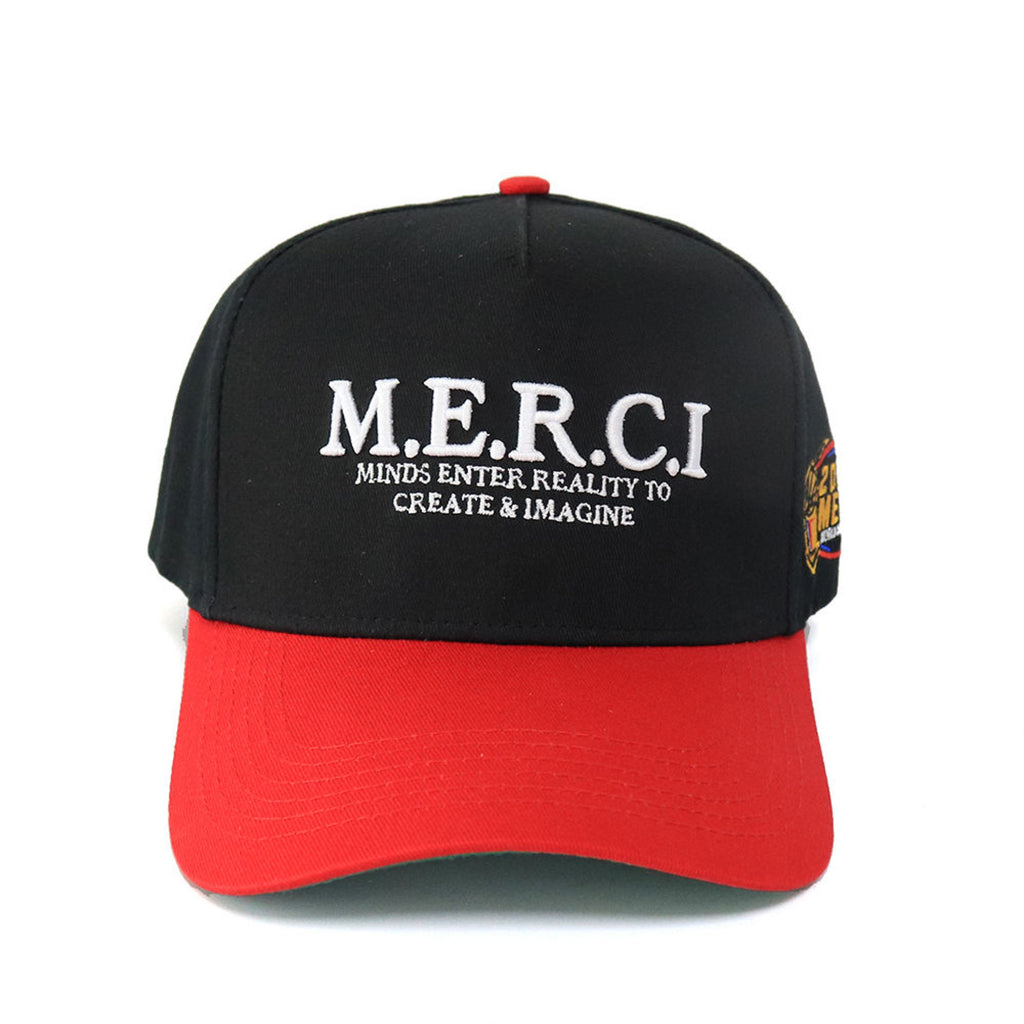 Merci Varsity Red Snapback - Merci Garments